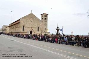 283- Rhodes- Defile Dodecanese grec